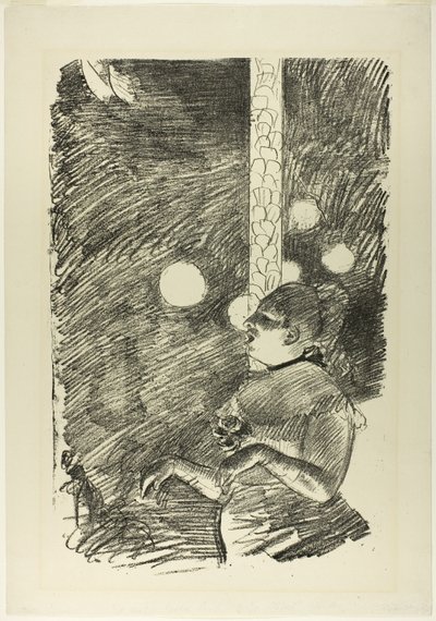 犬の歌 作： Hilaire Germain Edgar Degas