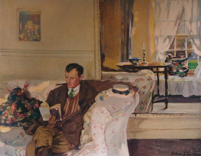 アルジャーノン・タルマージュの肖像、c1900 1914-1915 作： Hilda Fearon