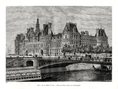 ホテルドゥヴィル、パリ、フランス、1886 作： Hildibrand