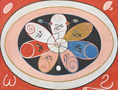 進化、第15、グループIV、七芒星 作： Hilma af Klint