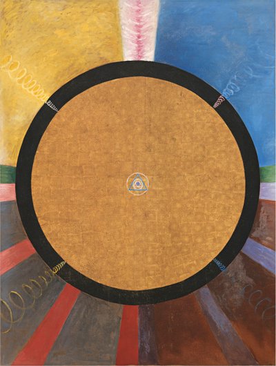 Group X、No. 3、祭壇画（キャンバスに油彩） 作： Hilma af Klint