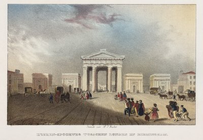 ユーストン駅、ロンドン 作： Hilmar Johannes after Backer