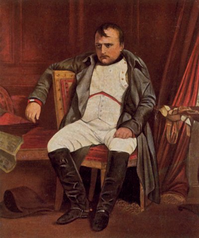 ナポレオン1世 作： Hippolyte (1797-1856) (after) Delaroche