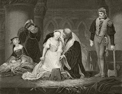 レディ・ジェーン・グレイの処刑 作： Hippolyte (1797-1856) (after) Delaroche