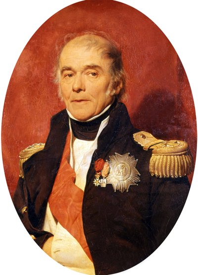 元帥ベルトランの肖像 作： Hippolyte (1797 1856) Delaroche