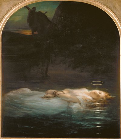 若い殉教者... 作： Hippolyte (1797-1856) Delaroche