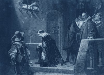 処刑されたストラフォード卿 作： Hippolyte Delaroche