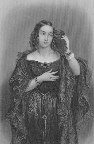 ソンタグ・アンナ（彫像 作： Hippolyte Delaroche