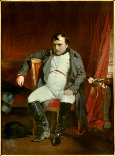 1814年3月31日にフォンテーヌブローでのナポレオン1世の肖像（1840年 油彩・キャンバス 作： Paul Delaroche