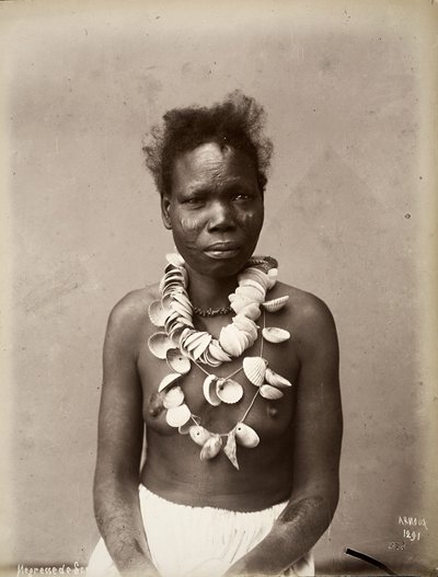 Negresse de Sudan（アルブメンプリント） 作： Hippolyte Arnoux