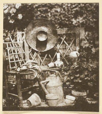 帽子の構図 作： Hippolyte Bayard