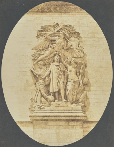 [ジャン＝ピエール・コルトー作「1810年の凱旋門」の詳細、凱旋門]。 作： Hippolyte Bayard