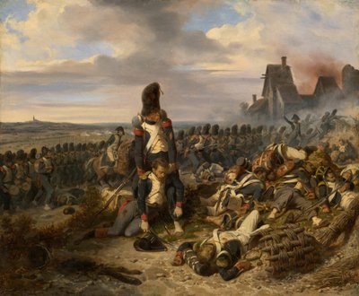 戦闘シーン、c。 1825年。 作： Hippolyte Bellange