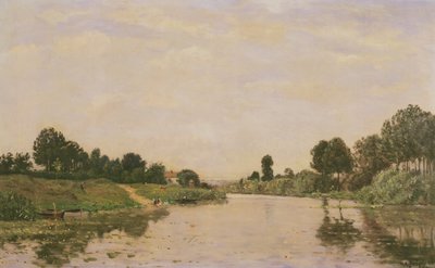 川の夏 作： Hippolyte Camille Delpy