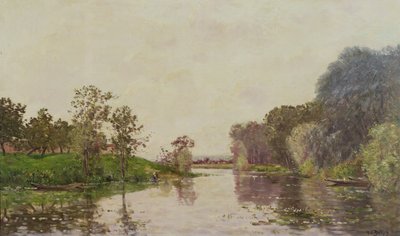 川の夏 作： Hippolyte Camille Delpy