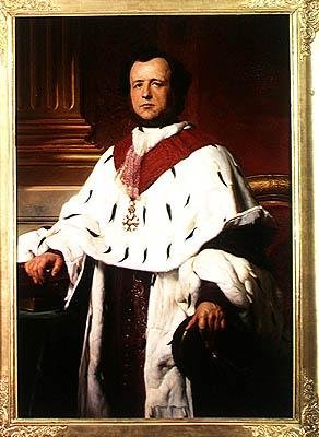 ナルシス・アキレ・ド・サルヴァンディ伯爵（1795-1856）1846 作： Hippolyte Delaroche