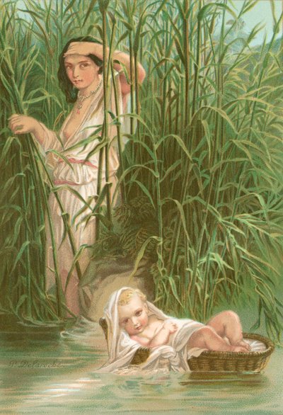 ミリアムとモーゼ 作： Hippolyte Delaroche