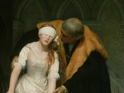 レディジェーングレイの処刑、1833年（72630の詳細） 作： Hippolyte Delaroche