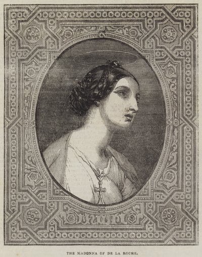 マドンナ 作： Hippolyte Delaroche