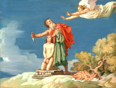 イサクの犠牲 作： Hippolyte Flandrin