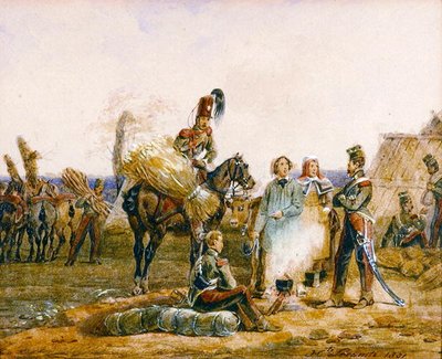 フランス軍 作： Hippolyte Lecomte