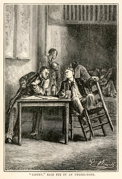 フィックスは、アンリテオフィルヒルデブラント（1824-97）、1873年に刻まれたジュールヴェルヌ（1828-1905）の「エイティフルデイインエイティデイインエイティデイインザエイティーデイズ」のトーンを基調に言った。 作： Hippolyte Leon after Benett