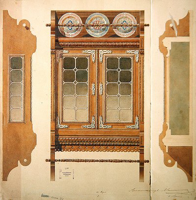 ドレッサーのデザイン 作： Hippolyte Monighetti