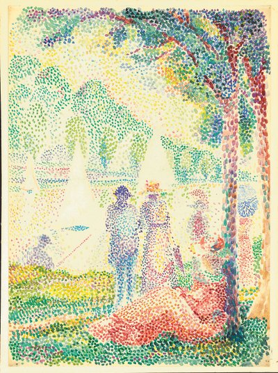 公園で 作： Hippolyte Petitjean