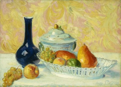 果物のある静物; Nature Morte aux Fruits、 作： Hippolyte Petitjean