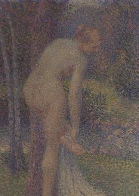 The Bather 作： Hippolyte Petitjean