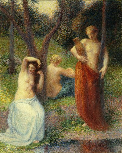 三美神;レトロワグレイセス、1917年 作： Hippolyte Petitjean