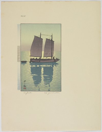 がらくた、プレート No. 4、19 世紀後半から 20 世紀半ば 作： Hiroshi Yoshida