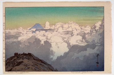 南アルプスシリーズより 駒ヶ岳山頂より 作： Hiroshi Yoshida