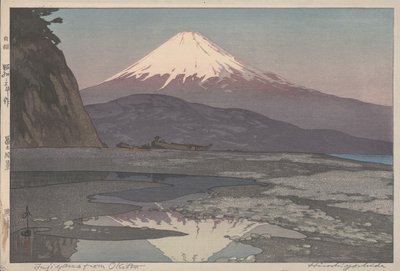 富士山 ｆろｍ 興津 （をおｄ区ｔ） 作： Hiroshi Yoshida