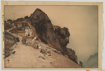 富嶽十景 昭和の富士山頂 作： Hiroshi Yoshida