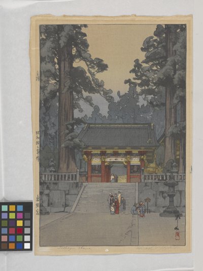 東照宮 作： Hiroshi Yoshida