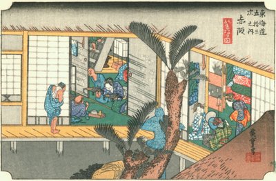 赤坂 作： Hiroshige