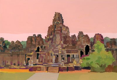 カンボジアのアンコール・トム、2016年 作： Hiroyuki Izutsu