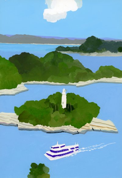 観光船 作： Hiroyuki Izutsu