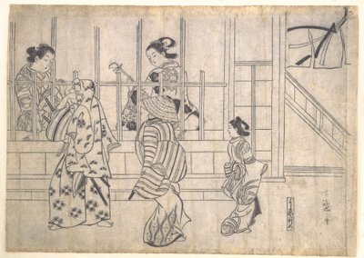  作： Hishikawa Moronobu