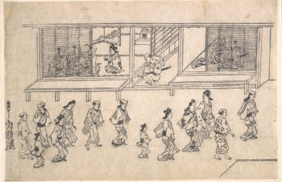  作： Hishikawa Moronobu