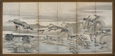 四季の風景 春夏秋冬 江戸時代 18世紀末～19世紀初頭 作： Hishikawa Sori