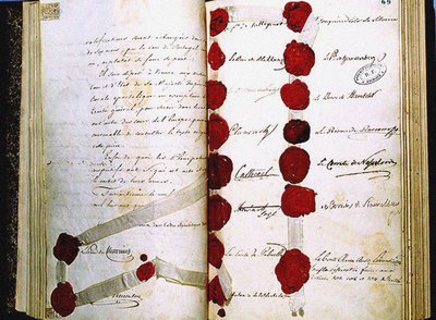 1815年6月9日、ウィーン議会の最終法 作： Historical Document