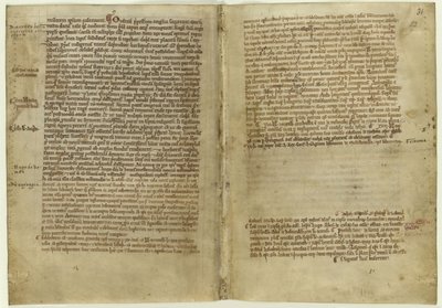 メルローズ修道院のクロニクル、1270年代におけるマグナカルタの詩 作： Historical Document