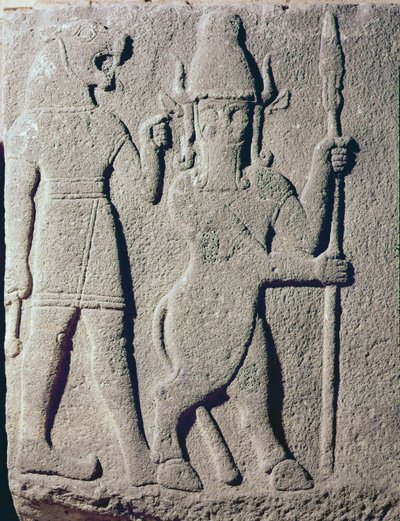 ヒッタイト神ウオミ、カルケミッシュ、紀元前11〜9世紀 作： Hittite