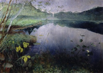 Daelivannet より (キャンバスに油彩) 作： Hjalmer Eilif Emanuel Peterssen