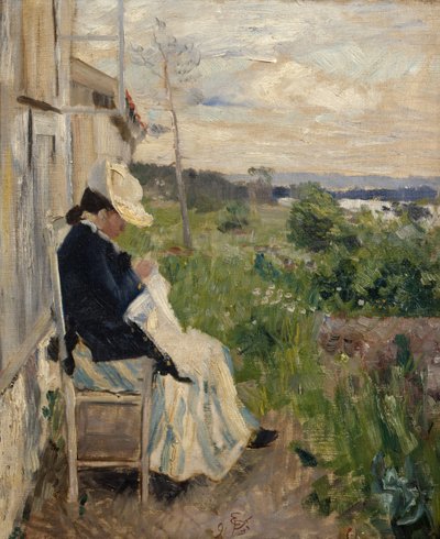 日向 作： Hjalmer Eilif Emanuel Peterssen