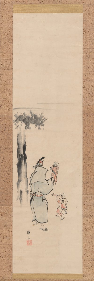 操り人形師、19世紀。 作： Hokuba