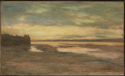 テムズ川の夕べ 作： Homer Dodge Martin