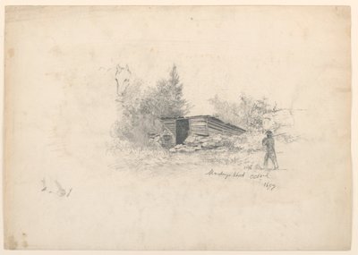 月曜日の小屋 作： Homer Dodge Martin